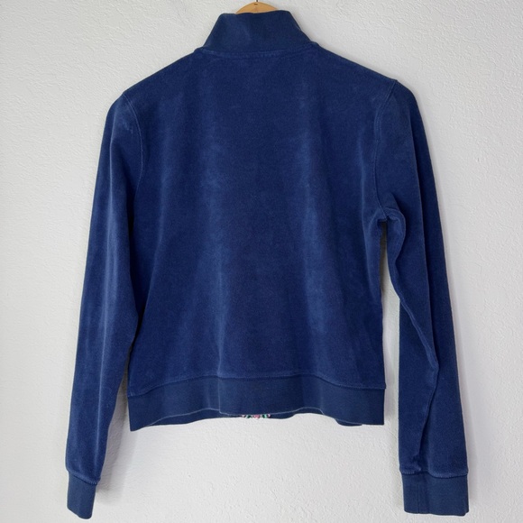 Lilly Pulitzer Y2K Velour Track Performance Jacket - Picture 7 of 11